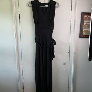 New York & Company Black Stretch Jumpsuit